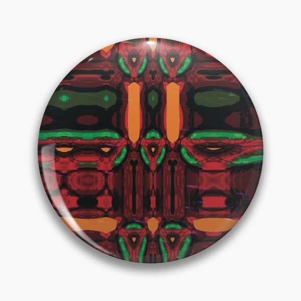 Item preview, Fuego Rojo Psychedelic Boho Pattern designed and sold by LJWDesigns.