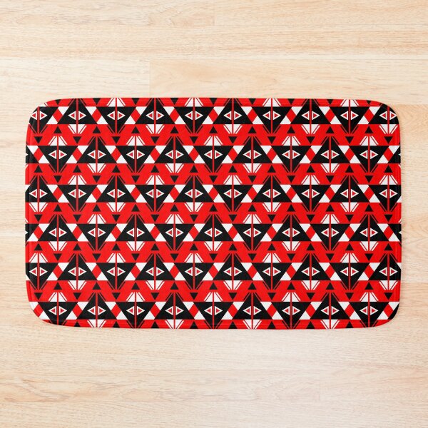 Item preview, Black, White and Red Pattern #1 designed and sold by williamcuccio.