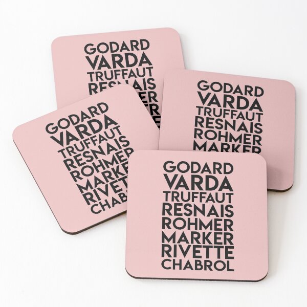 Item preview, Nouvelle Vague Directors (black) designed and sold by didijuca.