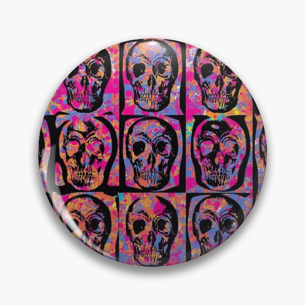 Item preview, Texture Skull Repeat Pattern designed and sold by grinningskull.