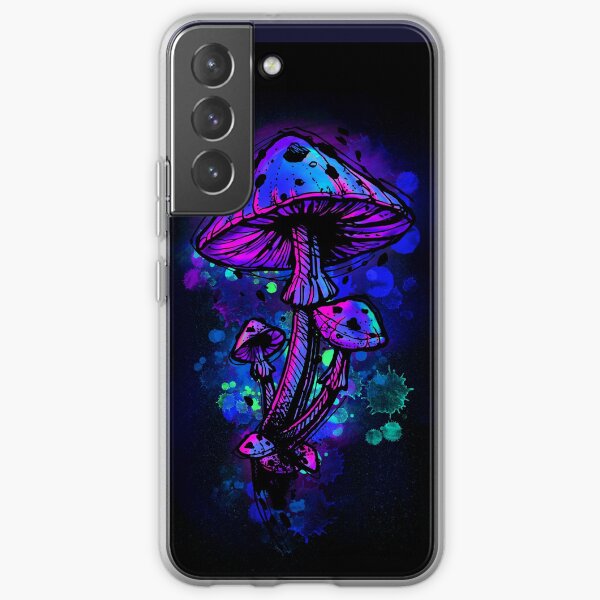 Champignons psychédéliques Coque souple Samsung Galaxy