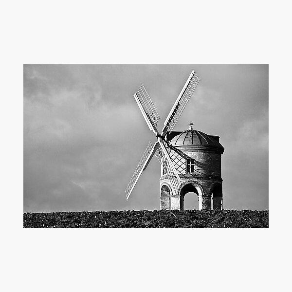Chesterton Windmill Shadows Photographic Print