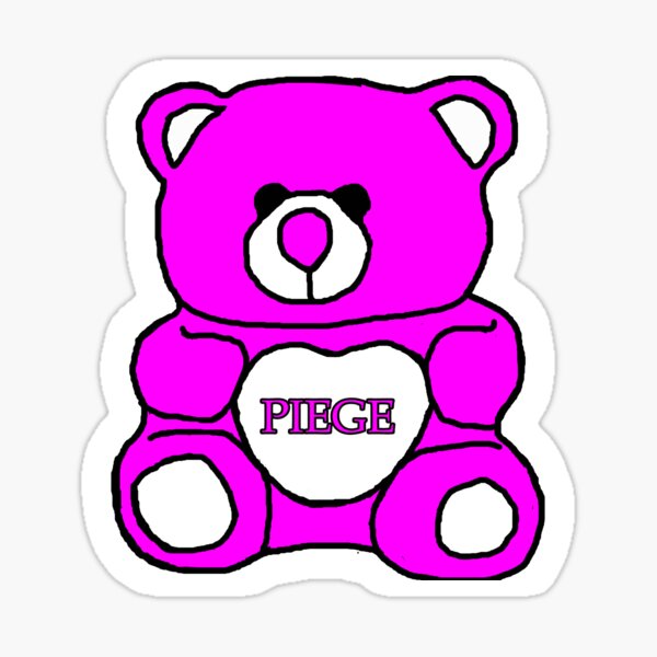 Bear Trap Stickers Redbubble - rusty bear roblox