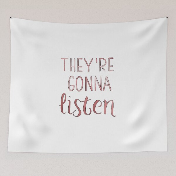 Item preview, Trolls-Inspired "They're Gonna Listen" designed and sold by mulberrydragon.