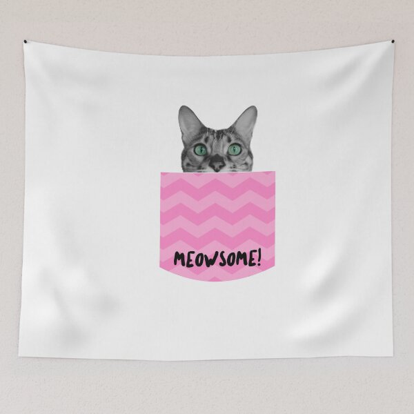 Item preview, Meowsome ! Awesome Cat , Funny Kitty  designed and sold by JobaBreezy.
