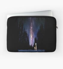 Calvin And Hobbes In The Night Laptop Sleeve
