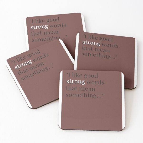 Item preview, Little Women Strong Words designed and sold by kimperrins.