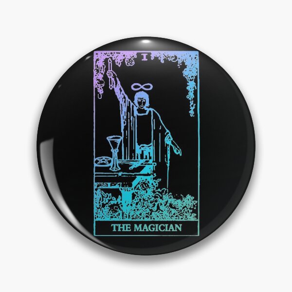 Item preview, The Magician Tarot Card Rider Waite Witchy designed and sold by intothevoiddd.
