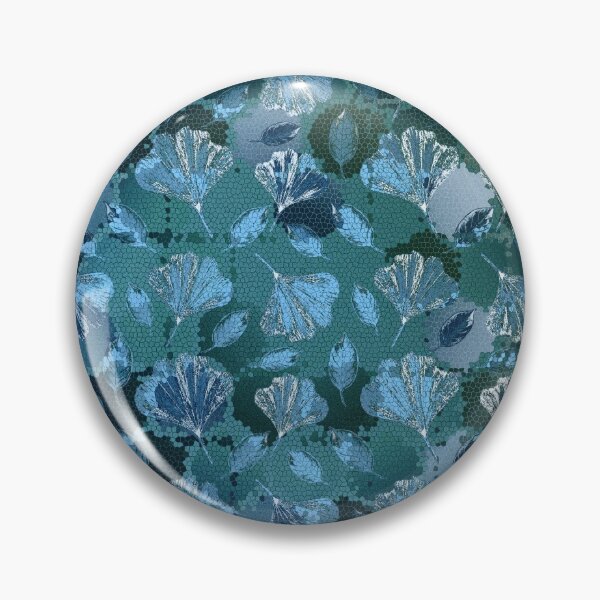 Item preview, Ginkgo Mosaico (Azul Zafiro) designed and sold by RoxanneG.