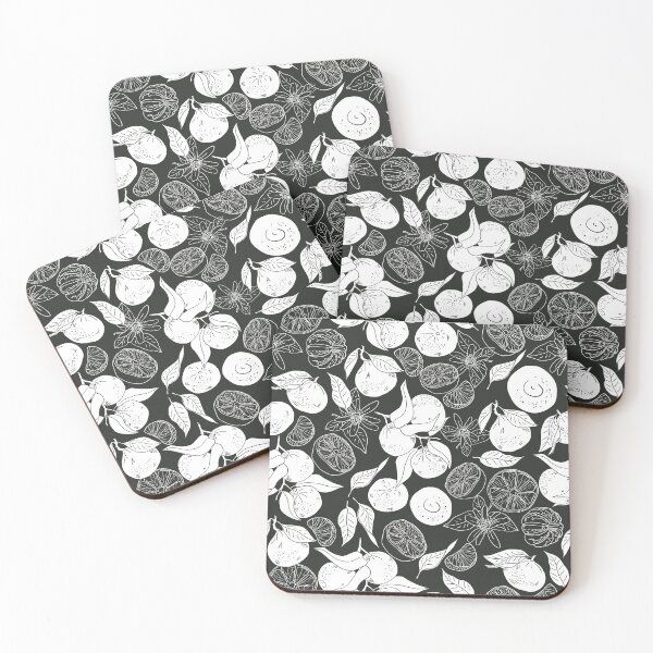 Item preview, Black and white Orange Blossom designed and sold by BatholomewMat.