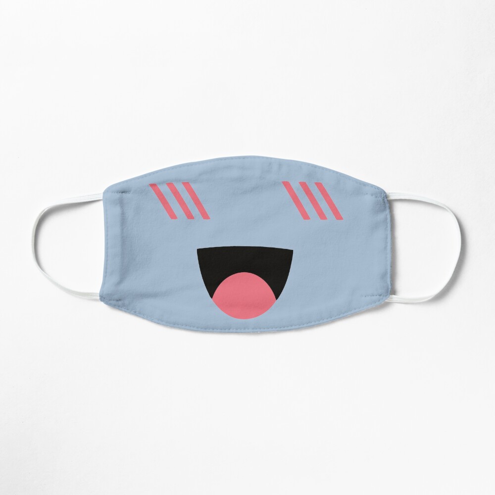 Blushing Mask Mask By Moggy72 Redbubble - roblox blushing