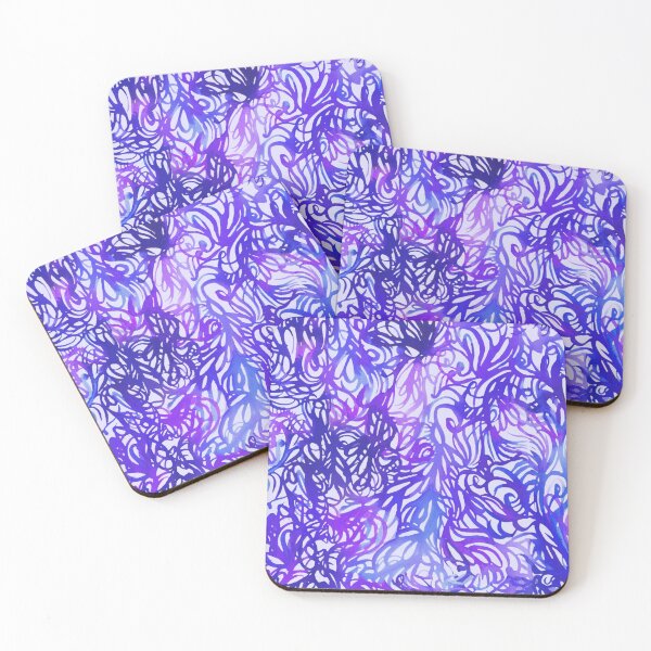 Item preview, Purple Abstract Painted Flames designed and sold by Carolina Diaz.