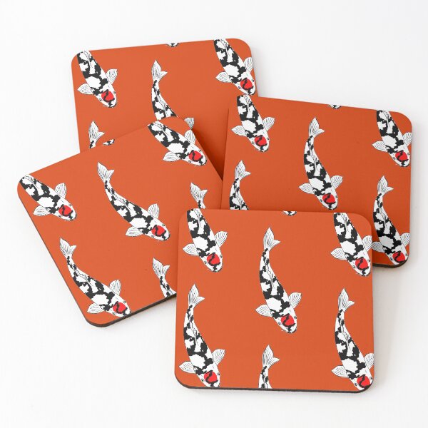 Item preview, Koi Carp Fish Tancho Showa designed and sold by Koiartsandus.
