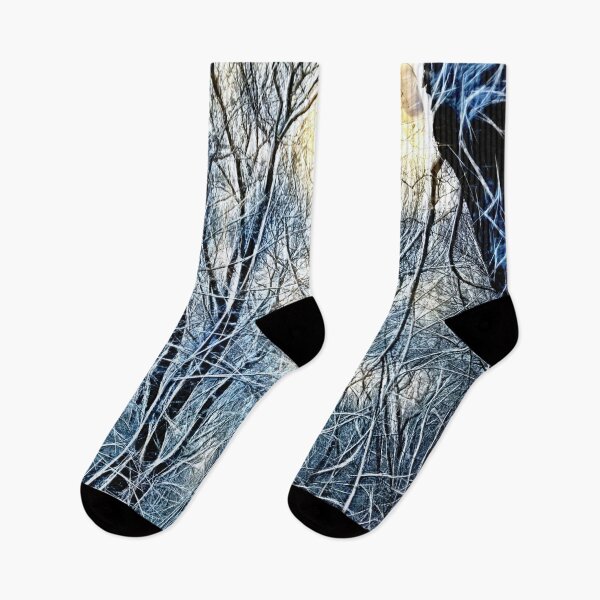 Item preview, 4 Oclock Winter Landscape designed and sold by bloomingvine.