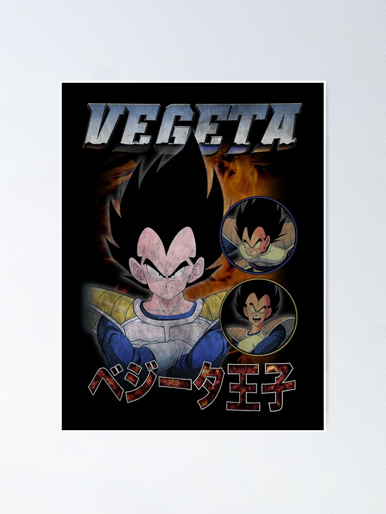 Dragon Ball Z/Super Poster Freeza Goku Vegeta Bardock King Vegeta