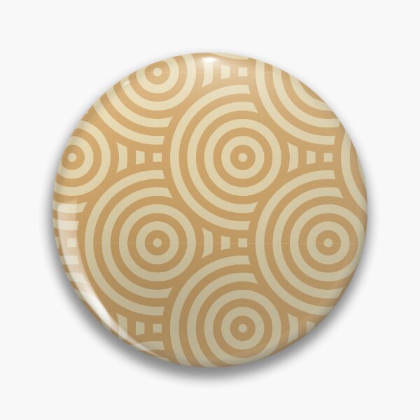 Item preview, Beige Tint Circular Geometric Pattern designed and sold by NVDesigns.