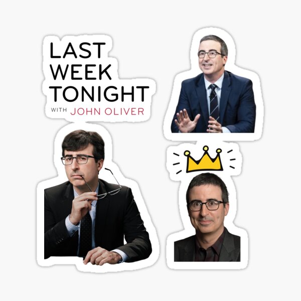 Item preview, Last Week Tonight John Oliver Pack Of Stickers designed and sold by lyrjan45.