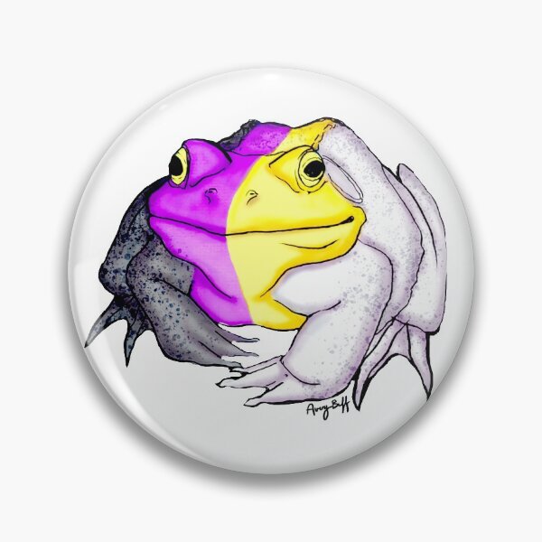 Item preview, Nonbinary Frogs! designed and sold by Avery Buff.