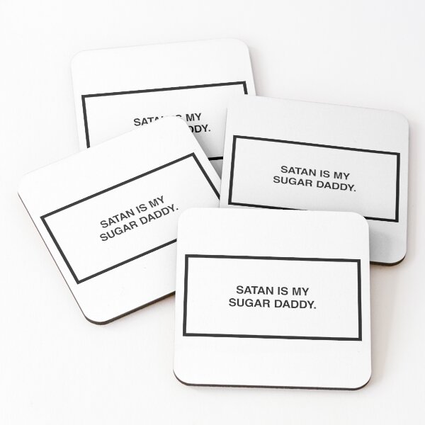 Item preview, Satan is my sugar daddy. designed and sold by lumographica.