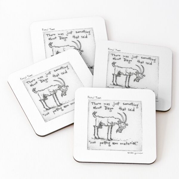 Item preview, Feral Town- Diego designed and sold by Adam Gustavson.