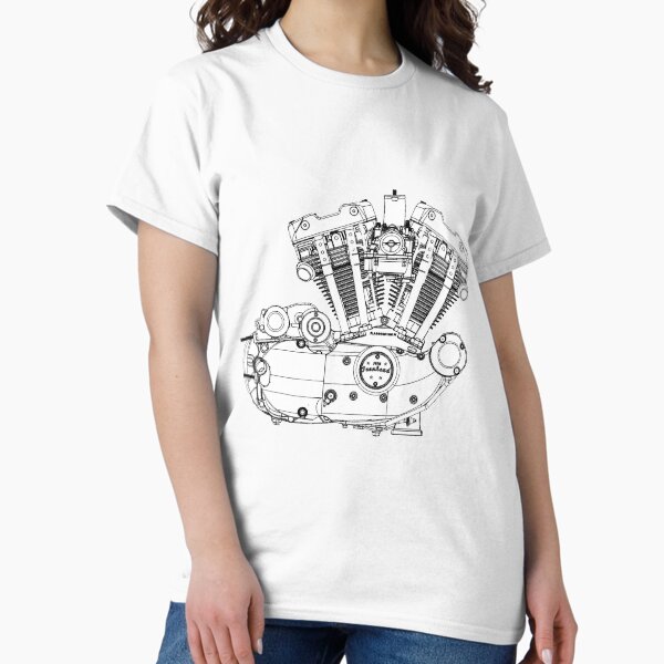 Item preview, Ironhead Sportster Diagram (Black and White). designed and sold by timothybeighton.