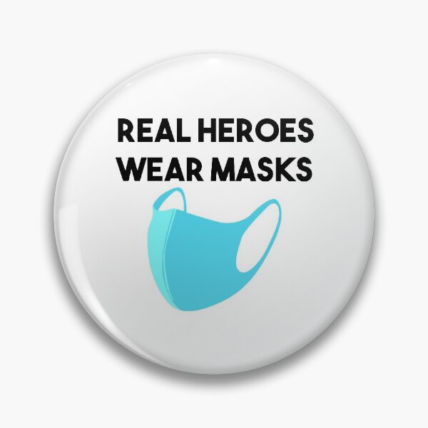 Item preview, Real Heroes Wear Masks designed and sold by damiang.