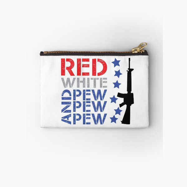 Item preview, Red white and pew pew pew like hell designed and sold by TheMattDesigns.