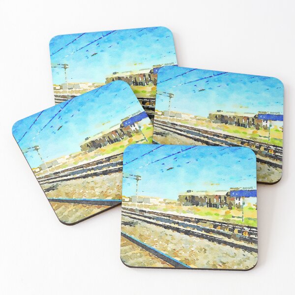 Item preview, Rail tracks and railway wagon designed and sold by Giuseppe Cocco.