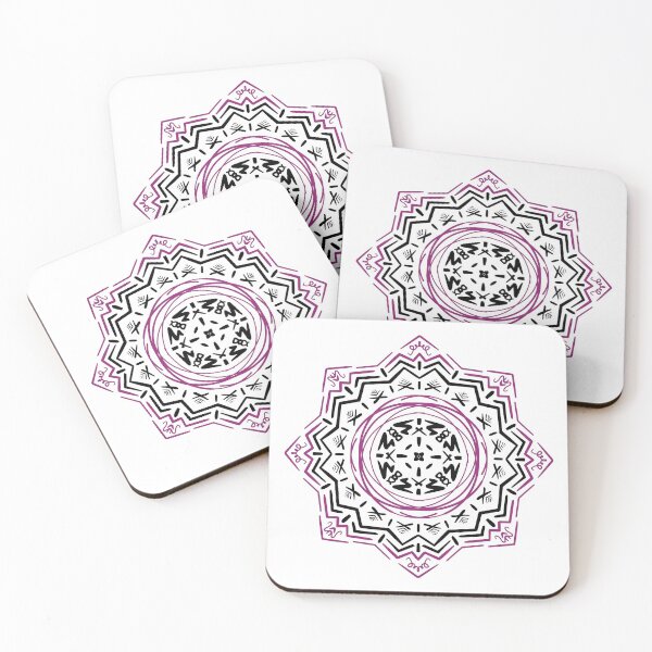Item preview, Pink and Black Mandala  designed and sold by abbymiller318.