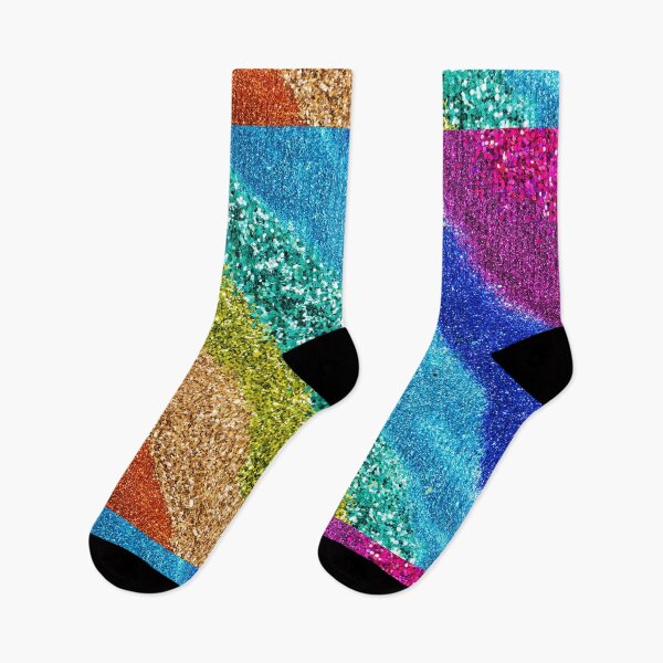 Item preview, Rainbow Stardust Stripes designed and sold by newburyboutique.