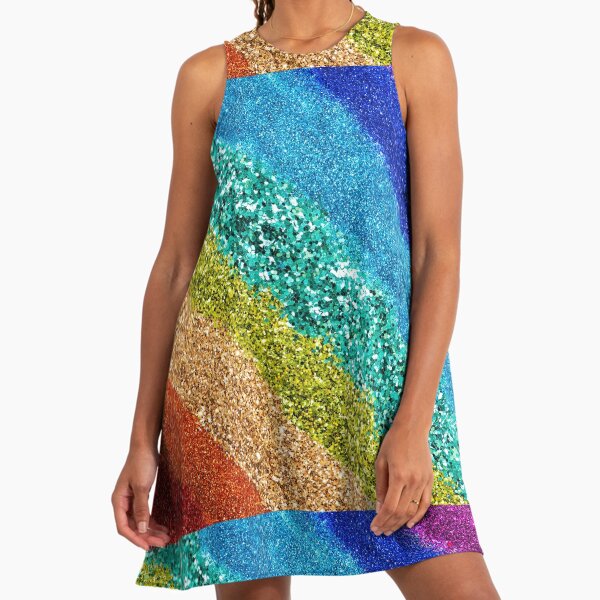 Turquoise Glitter Dresses for Sale | Redbubble