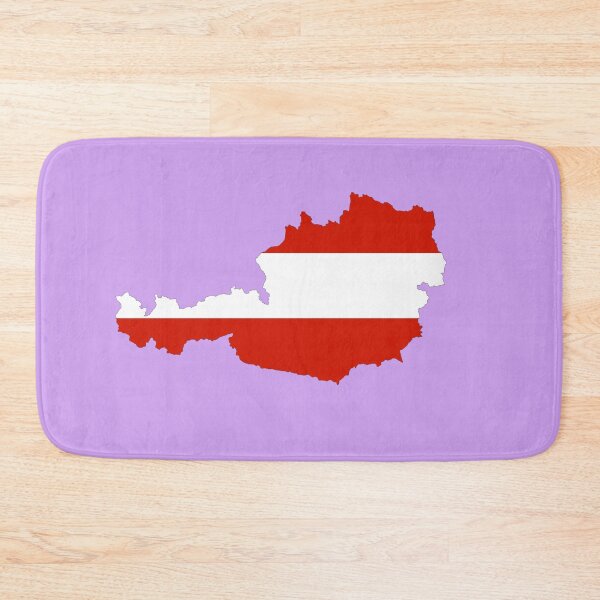Item preview,  Austria country flag map colourfull  designed and sold by rashadat.