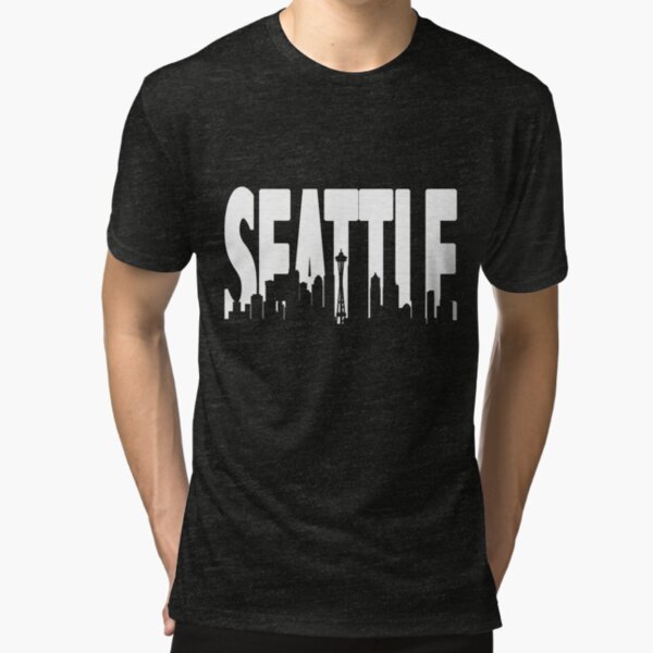 Seattle Skyline T-Shirts | Redbubble