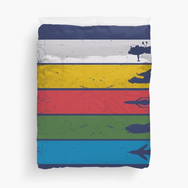 Item preview, Thunderbirds Classic - Birds Silhouettes on Stripes designed and sold by Thunderbirds Official Merch Store.