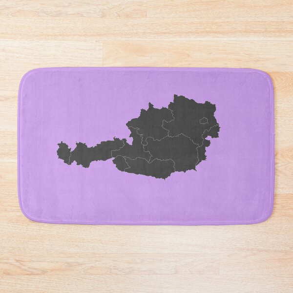 Item preview, Austria country flag map colourfull  designed and sold by rashadat.