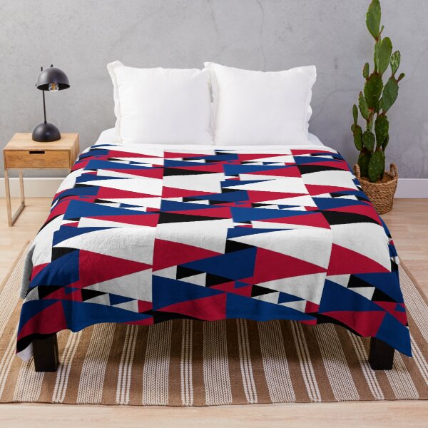 Item preview, Abstract geometric triangles - USA flag designed and sold by Beyond Words.