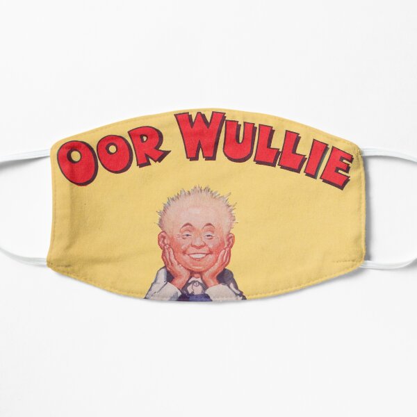 Oor Wullie 1941 Vintage Print. Flat Mask