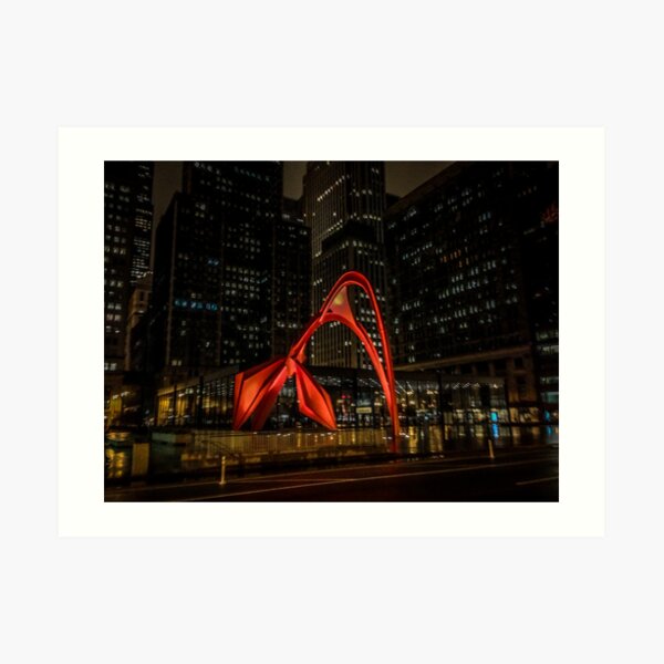 Picasso at Night Art Print