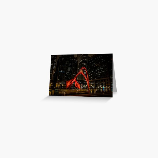 Picasso at Night Greeting Card
