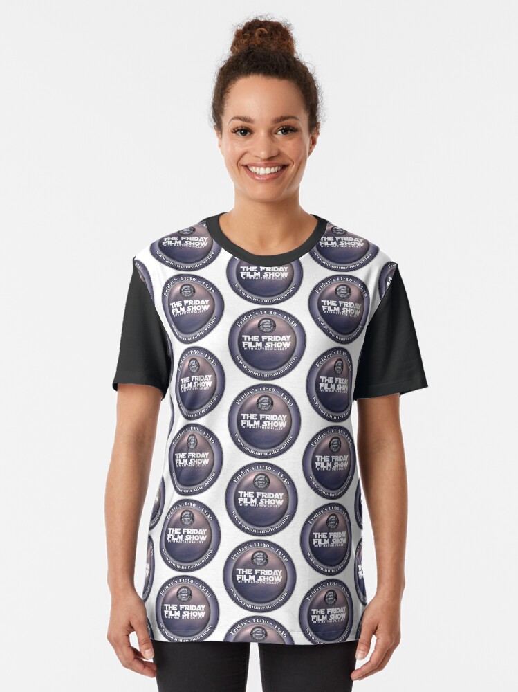 Alternate view of Friday Film Show Graphic T-Shirt