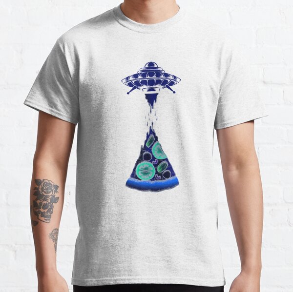 Alien Pizza Lover T Shirts Redbubble - ufo mesh roblox