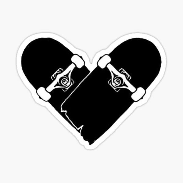 Tattoo of Skate Hearts