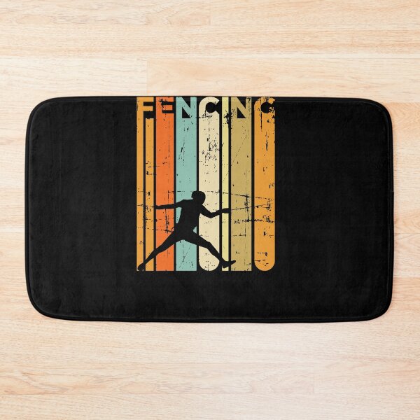 Item preview, Retro Fencing Vintage Fencer Gift designed and sold by jeffded.