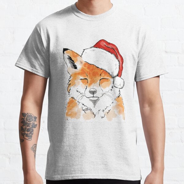 Item preview, Christmas Fox designed and sold by KitCatCards.