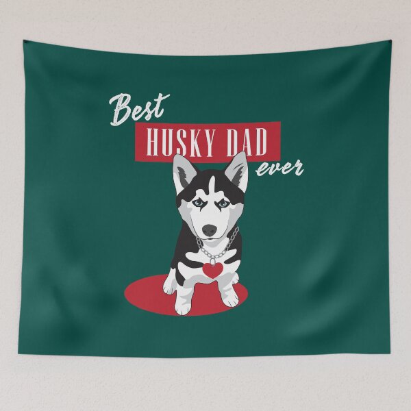 Item preview, Best Husky Dad Ever ! designed and sold by im-a-creative.