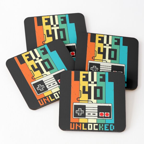Item preview, Level 40 Unlocked 40th Birthday Gift for Video Gamers designed and sold by BRVART.