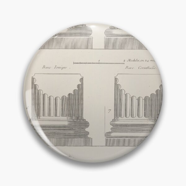 Item preview, Ionic, Doric, Tuscan, Corinthian Column Bases designed and sold by Lowtech.