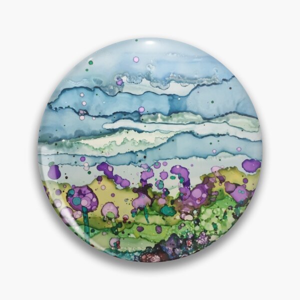 Item preview, Landscape with lavender designed and sold by BAR-ART.