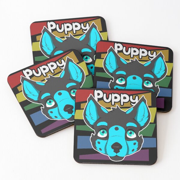 Item preview, Light Blue Rainbow Puppy designed and sold by LilRoar.