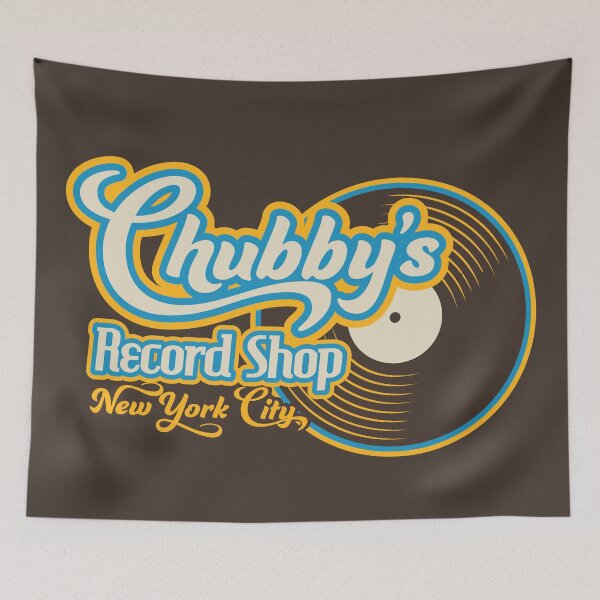 Item preview, Chubby's Record Shop designed and sold by Nazonian.